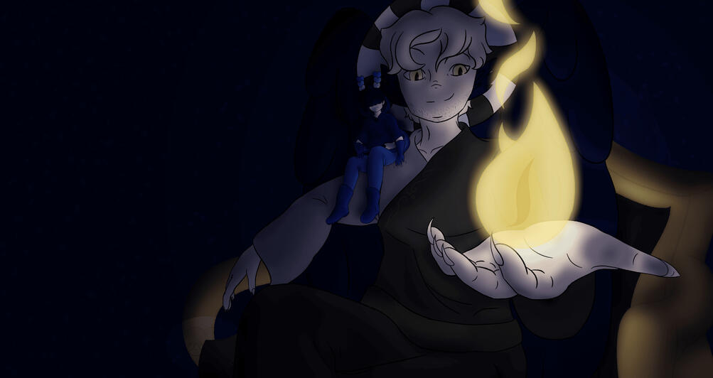 Character 1: Inch Boy also known as SneegSnag | Character 2: Crow Father also known as Philza | Completed Date: September 26, 2022